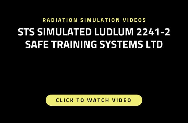 STS Simulated Ludlum 2241-2 Safe Training Systems Ltd